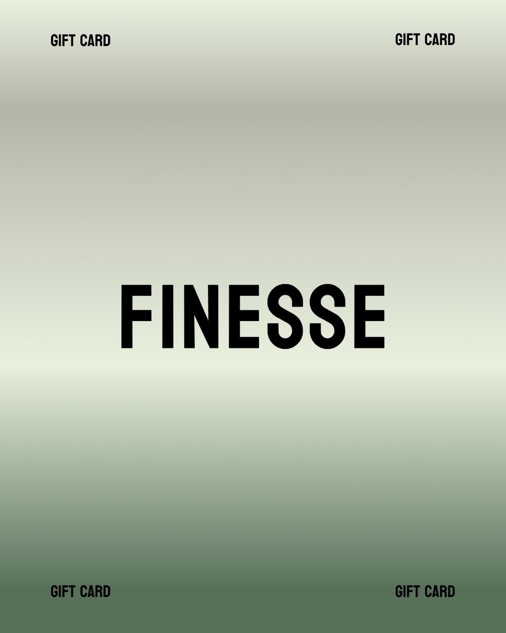 Finesse Gift Card