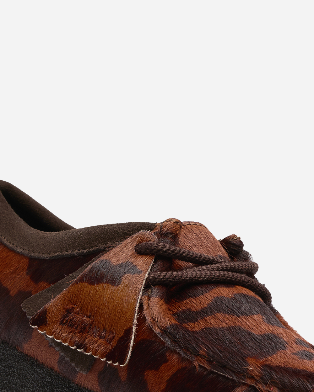 Clarks Originals Wallabee Brown Cow Print 26183072