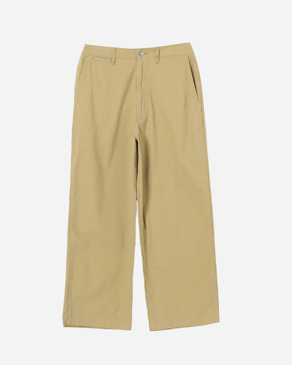 Beams Boy Wide Chino Pants Beige 1324-0489-791-2016