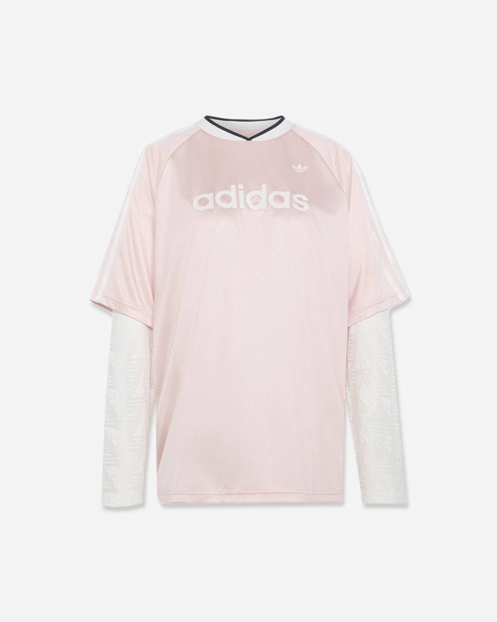 adidas Originals Lace Long Sleeve Jersey Sand Pink KC6433