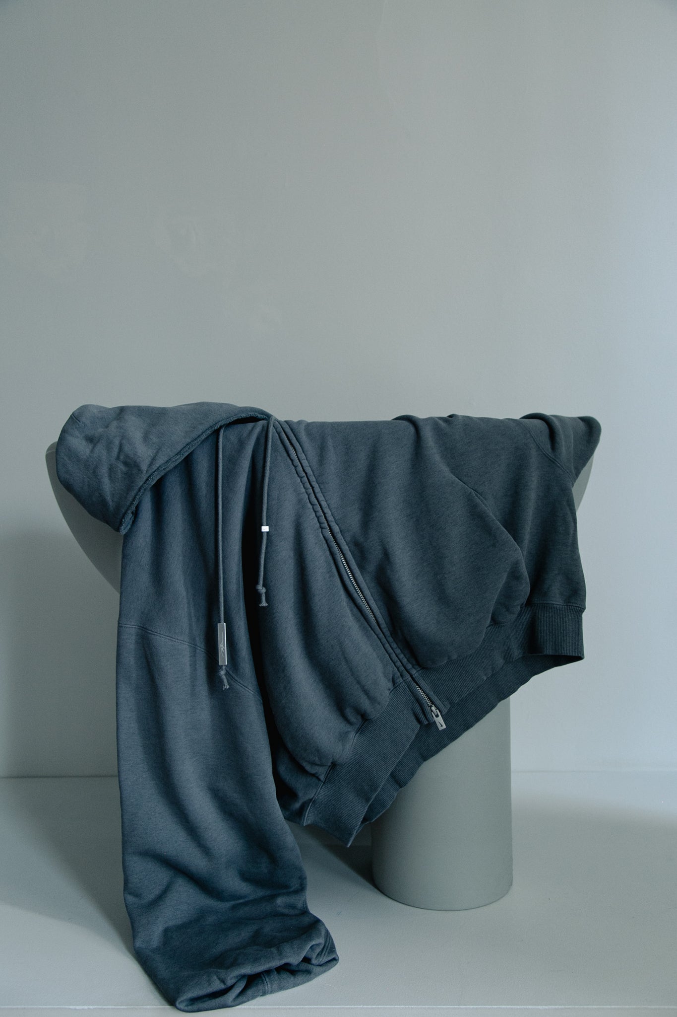 Nike Women's Studio Fleece Hoodie Cool Grey Heather IM6092-064