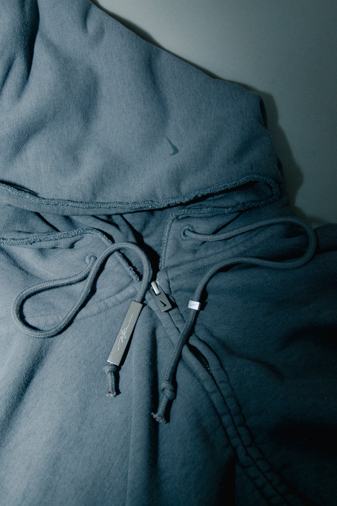 Nike Women's Studio Fleece Hoodie Cool Grey Heather IM6092-064