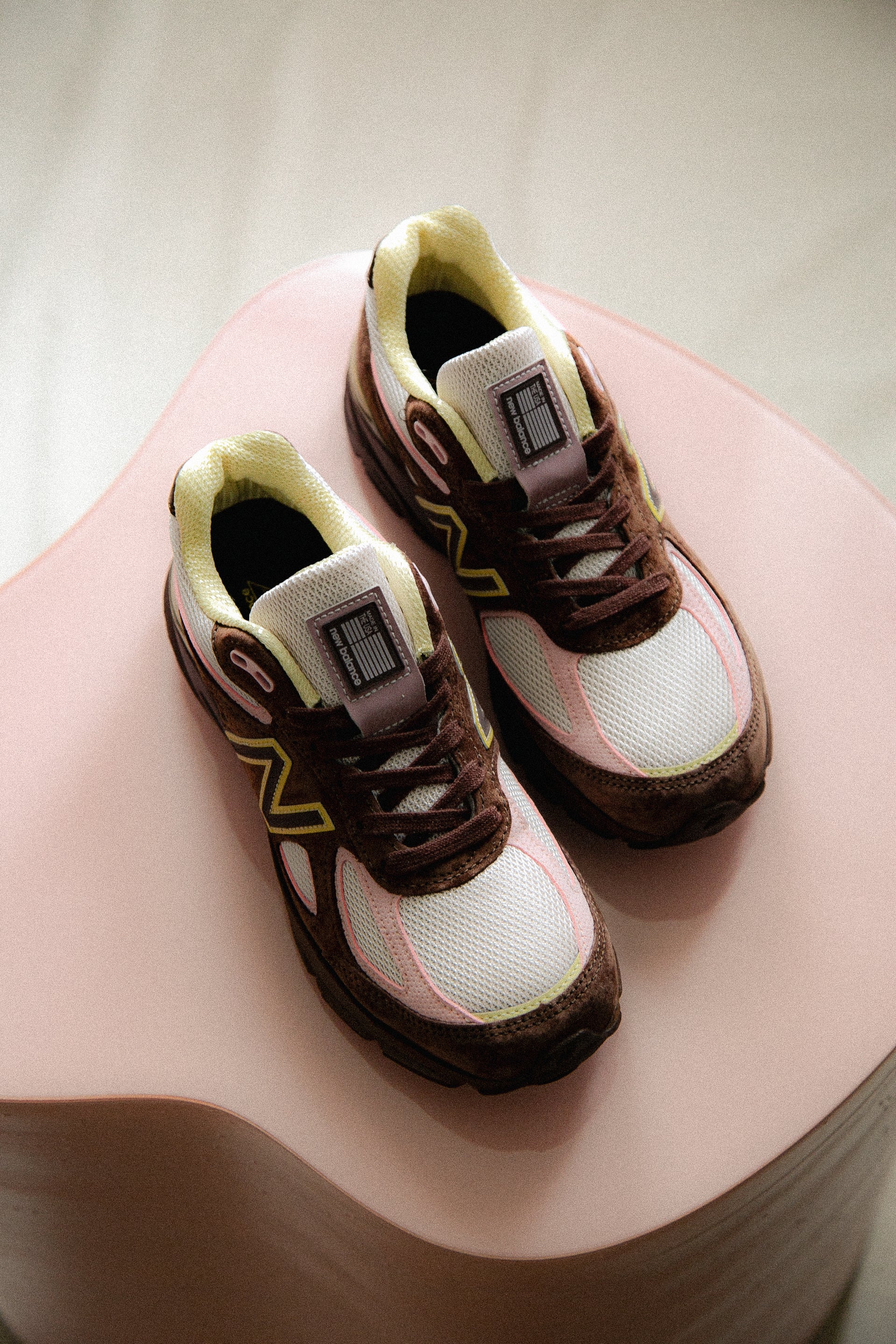 New Balance 990 Made In USA Pumpernickel/Pink Chalk U990IC4