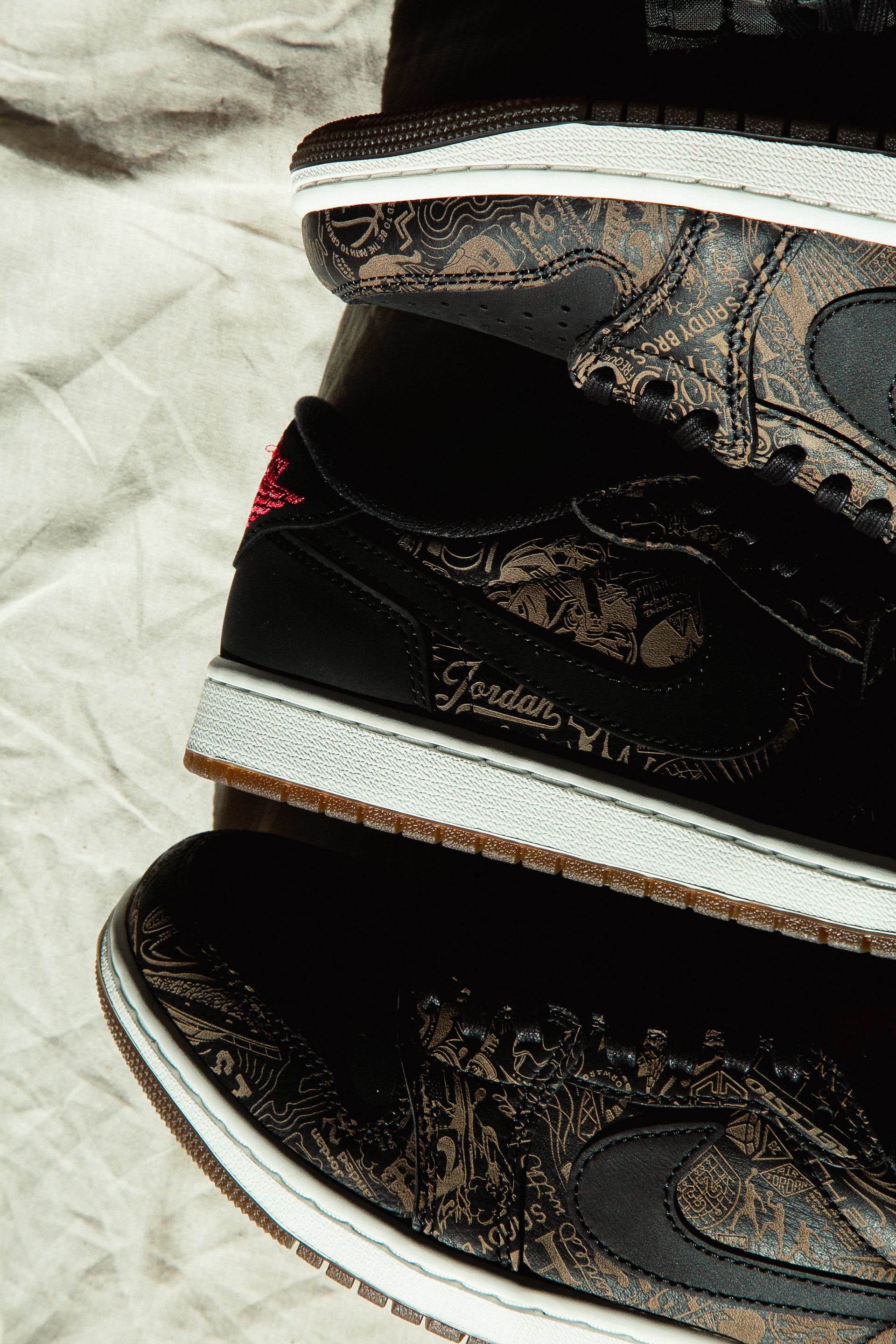 Air Jordan 1 Retro Low OG "Laser" Black IV6750-001