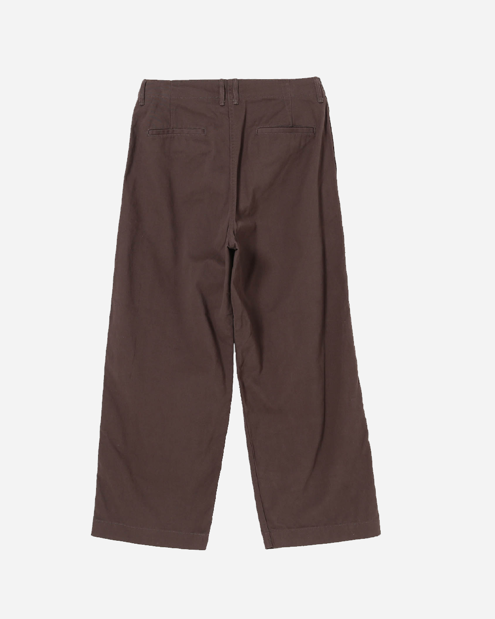 Beams Boy Wide Chino Pants Brown 1324-0489-791-2816