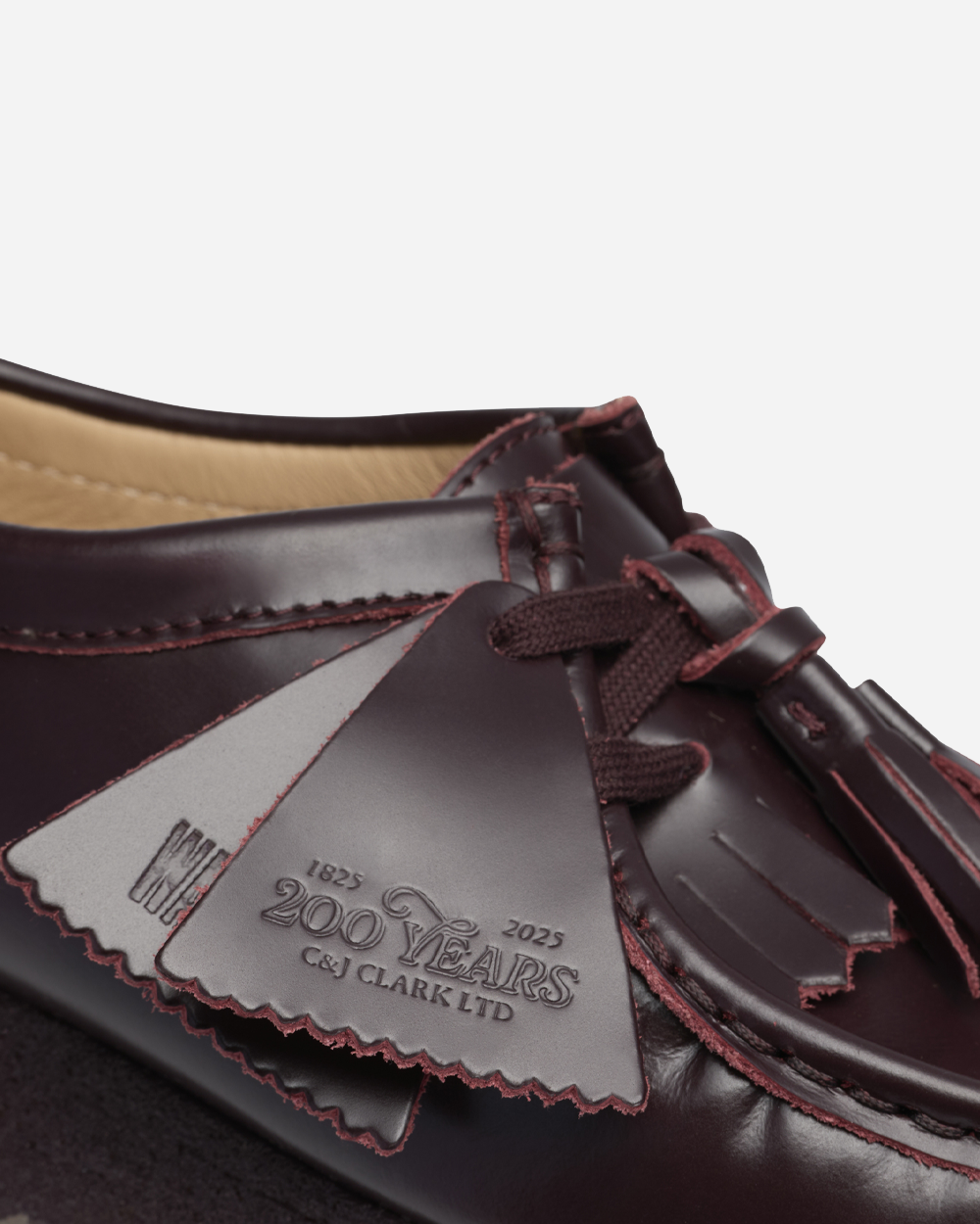 Clarks Wallabee Leather Purple Grape 26182744