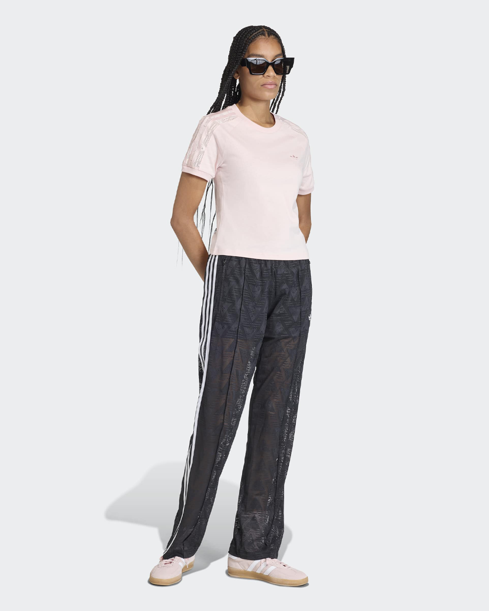 adidas Originals Firebird Lace Track Pants Black KD0346
