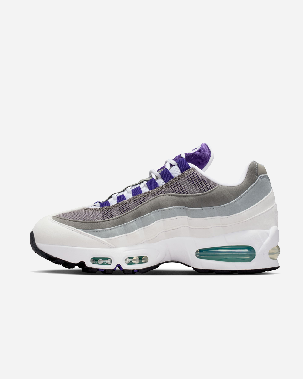 Nike Air Max 95 OG "Grape" White/Court Purple/Emerald Green HJ5996-100