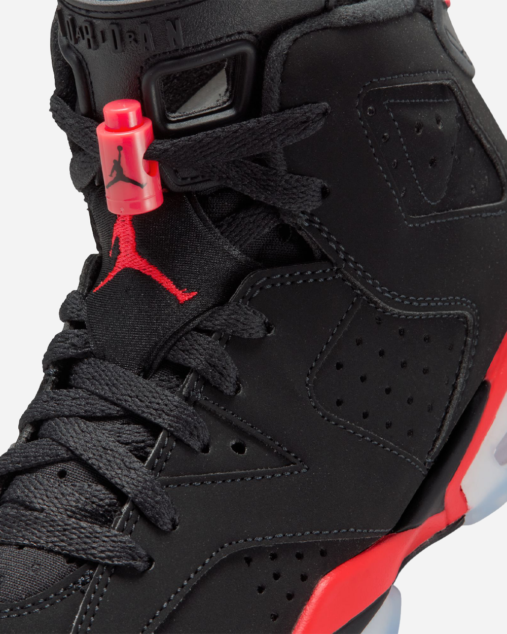 Air Jordan 6 Retro Black/Light Crimson GS IQ1275-001