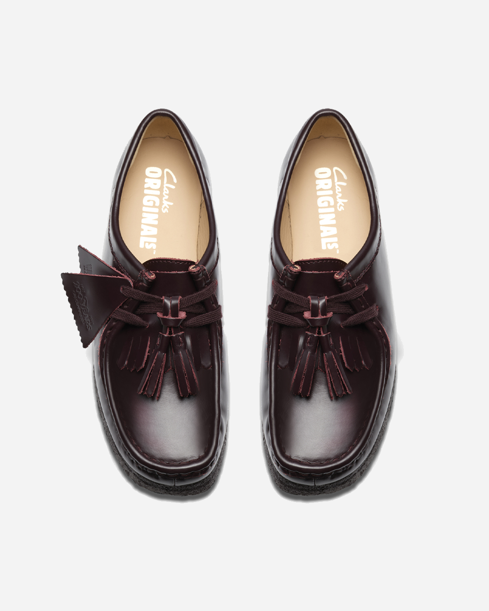 Clarks Wallabee Leather Purple Grape 26182744