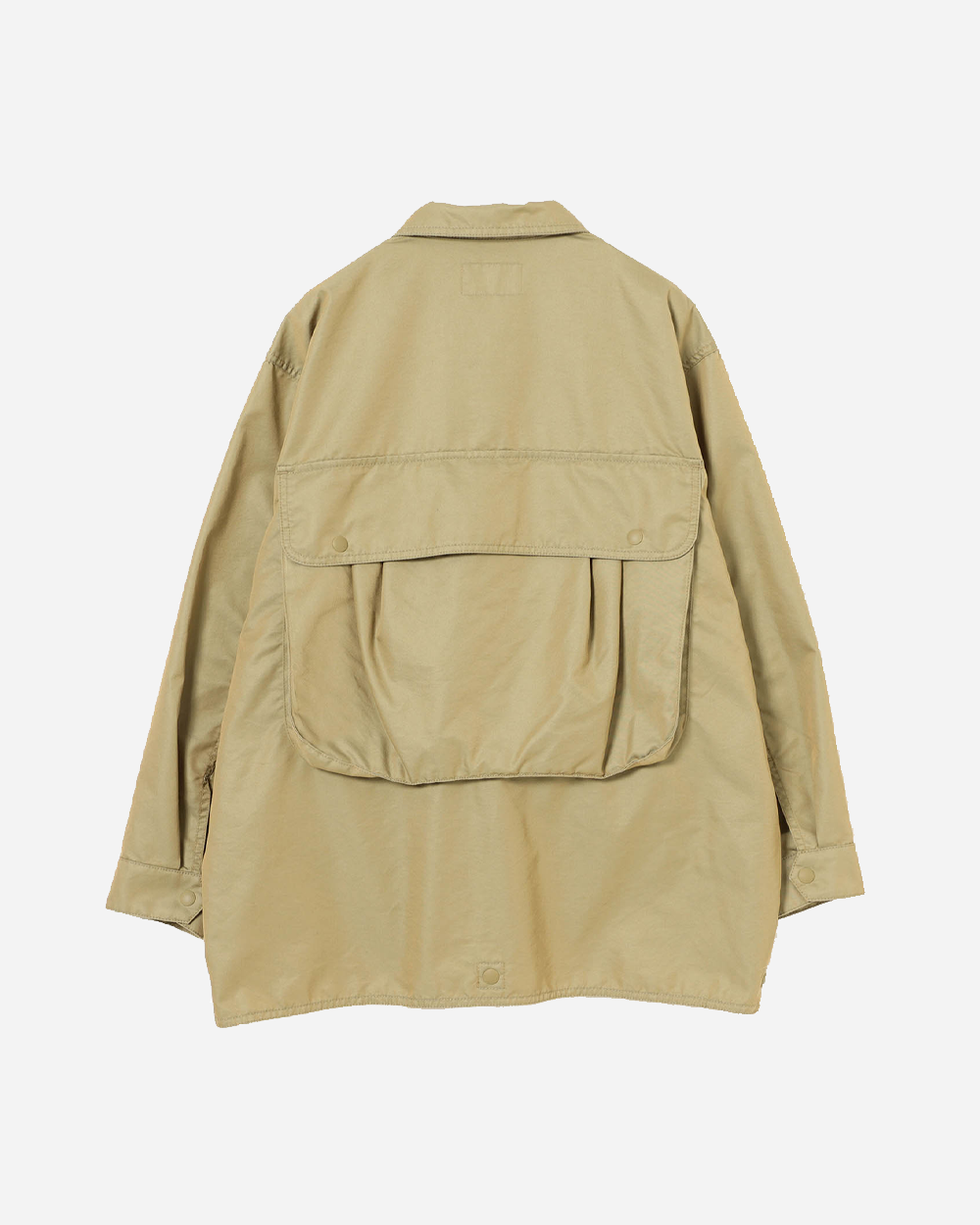 Beams Boy Chambray Gaberdine Fishing Jacket Beige 1318-0412-120-2088