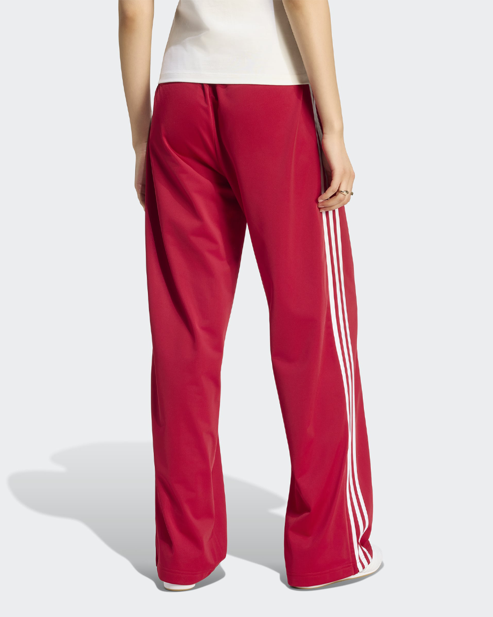 adidas Originals Firebird Loose Track Pants Red/White KS4670