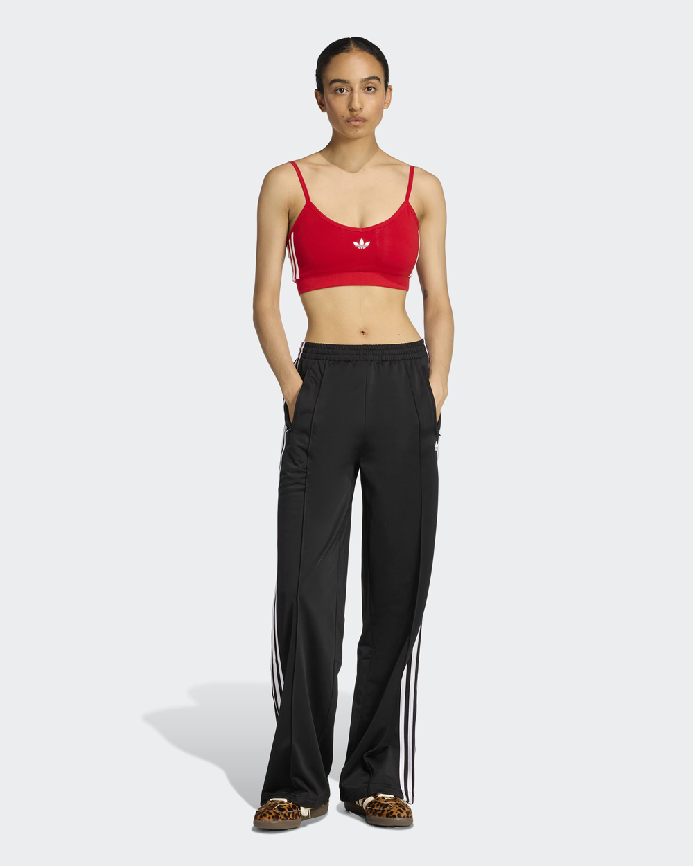 adidas Originals Firebird Loose Track Pants Black/White KD7976