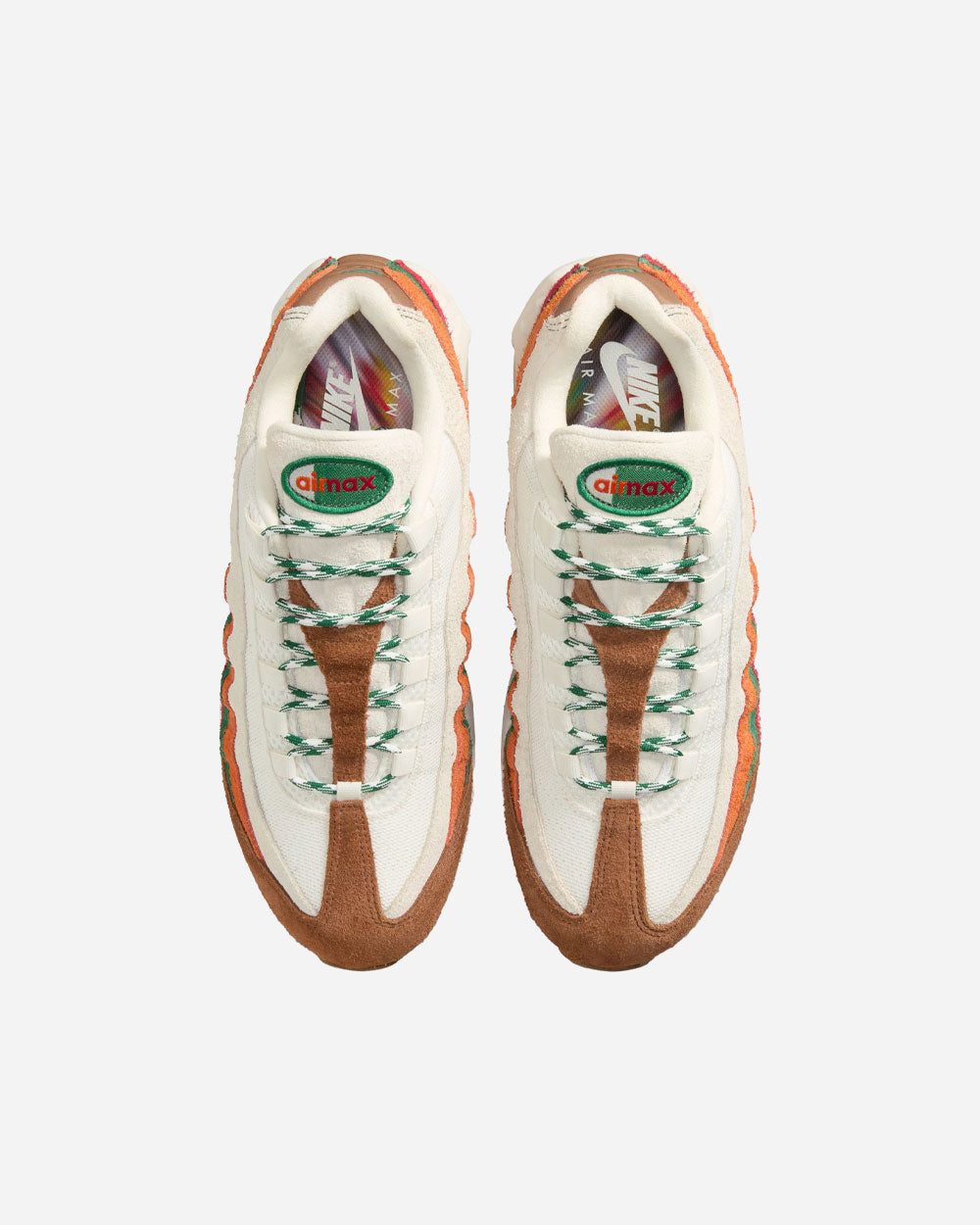 Nike Air Max 95 Big Bubble QS Sail/Metallic Silver/Total Orange IR1944-102