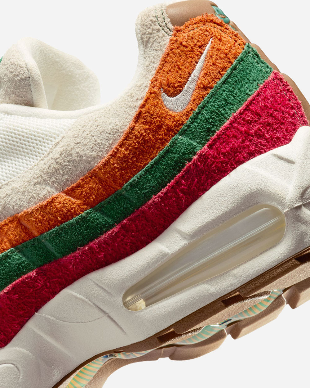 Nike Air Max 95 Big Bubble QS Sail/Metallic Silver/Total Orange IR1944-102