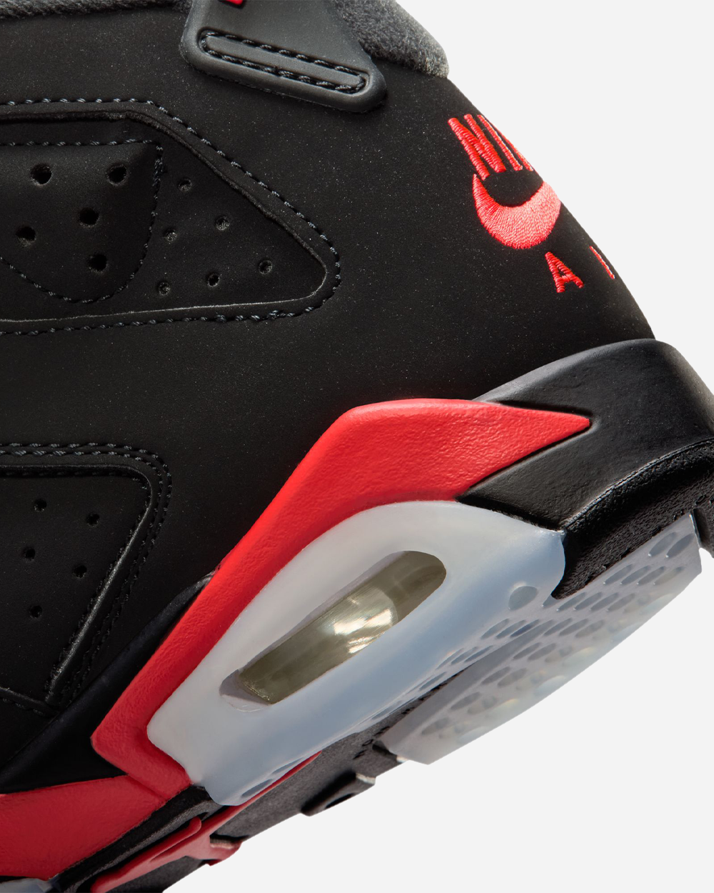 Air Jordan 6 Retro Black/Light Crimson GS IQ1275-001