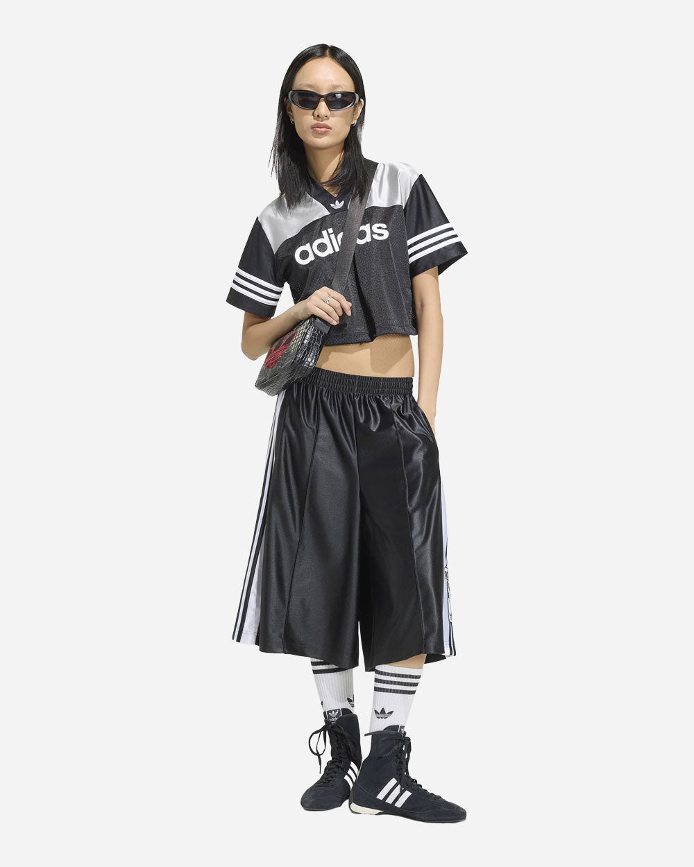 adidas Originals Long Shorts Black KQ6425