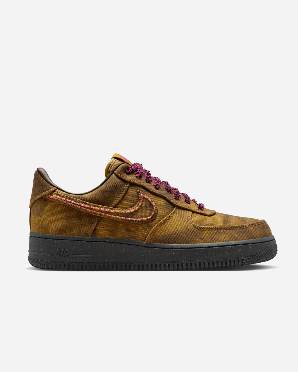 Nike Air Force 1 "Boucle" Desert Moss/Fierce Pink IO4474-300