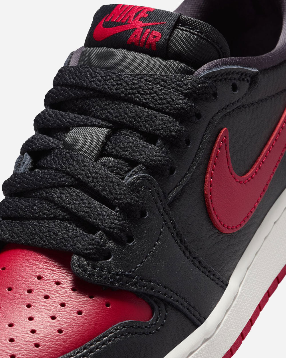 Air Jordan 1 Retro Low OG Banned Black/Varsity Red/Summit White Gs IW6277-001