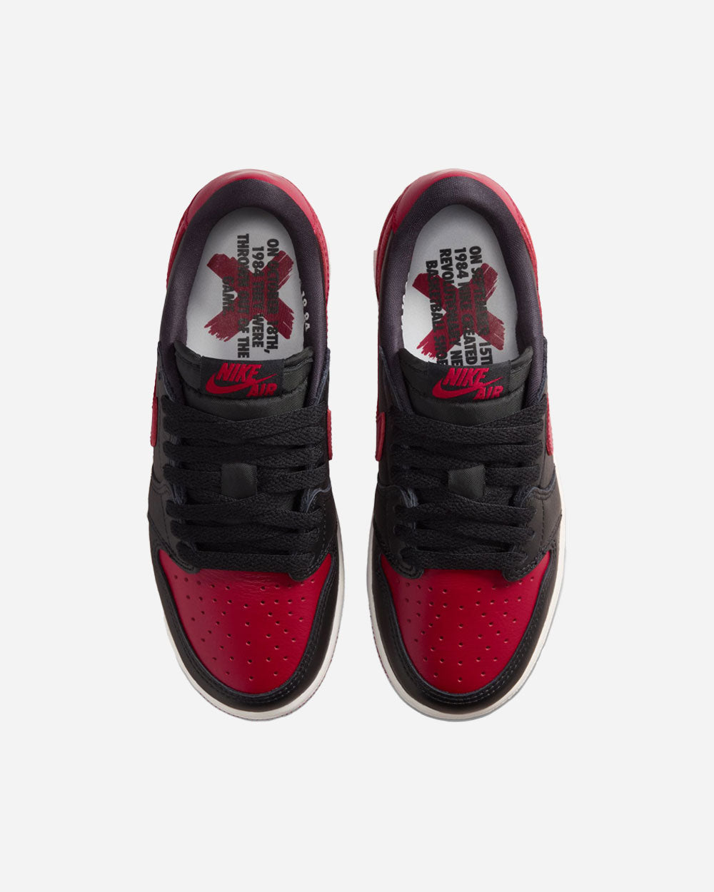 Air Jordan 1 Retro Low OG Banned Black/Varsity Red/Summit White Gs IW6277-001