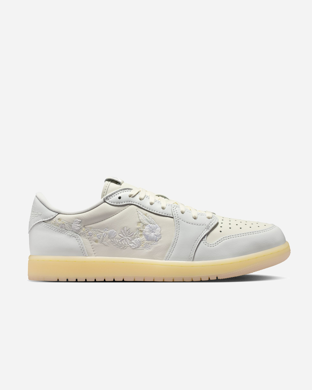 Air Jordan 1 Retro Low OG "Floral Swoosh" Sail/Off White/Coconut Milk IF4391-100
