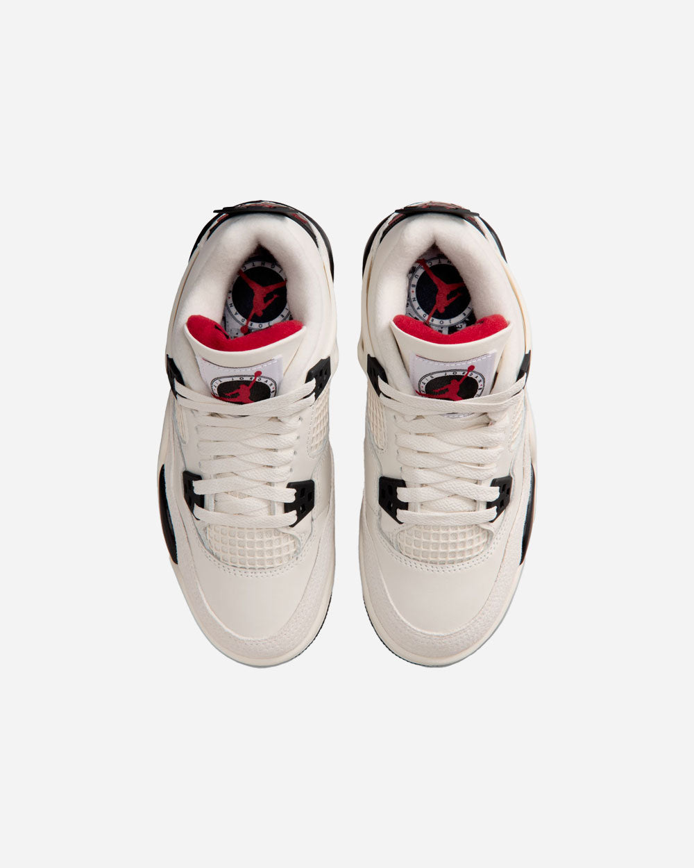 Air Jordan 4 Retro Flight Club Sail/Black/University Red GS IM4026-100