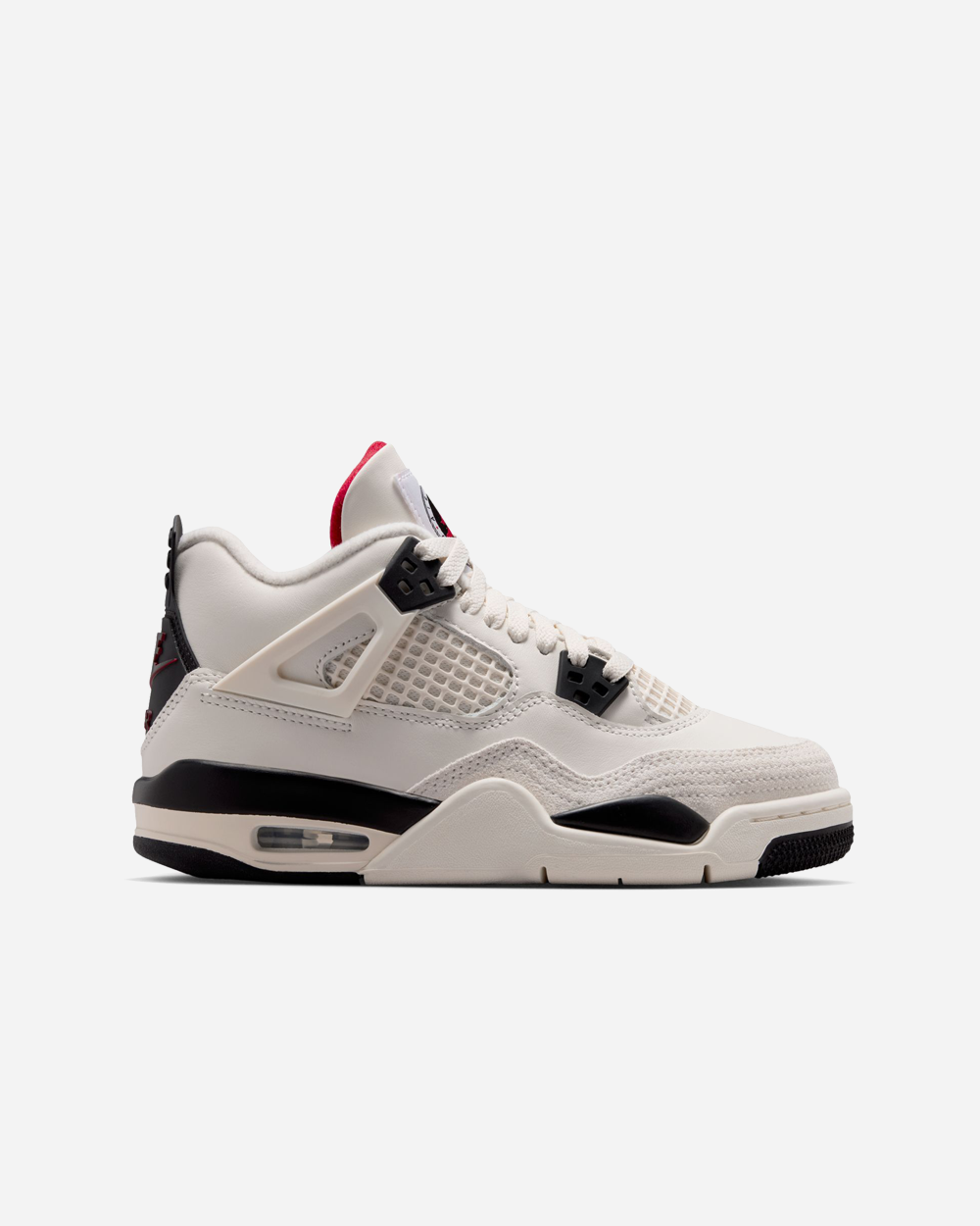 Air Jordan 4 Retro Flight Club Sail/Black/University Red GS IM4026-100