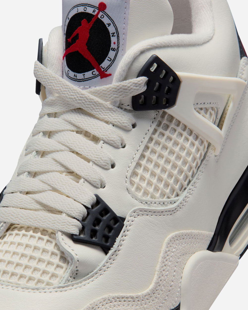 Air Jordan 4 Retro "Flight Club" Sail/Black/University Red IM4002-100