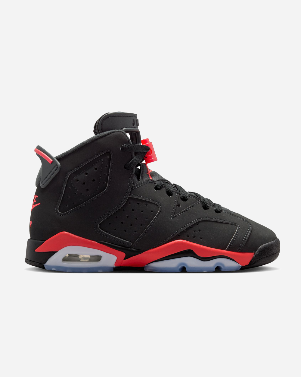 Air Jordan 6 Retro "Reverse Infrared" Black/Light Crimson CT8529-001