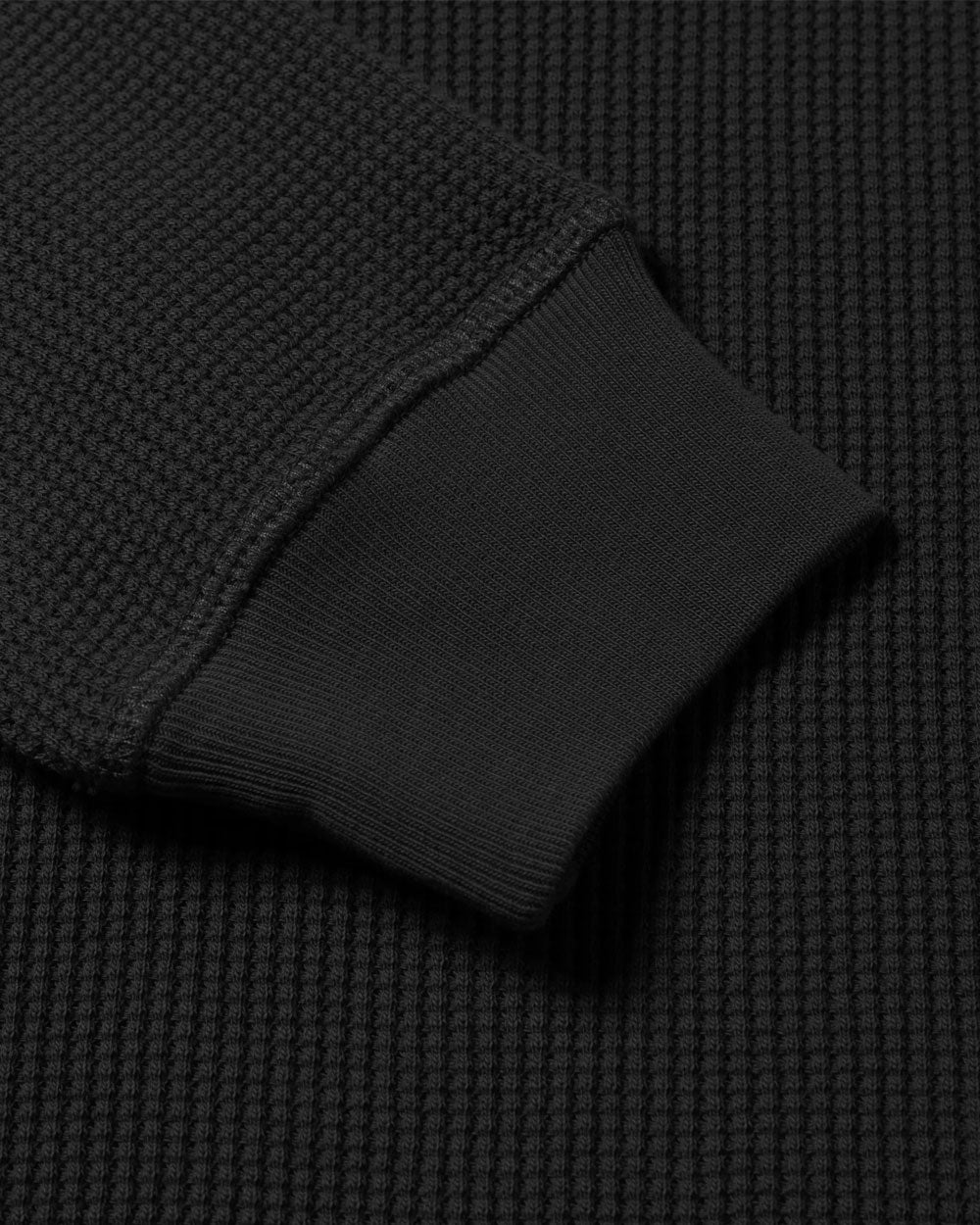 Aries Reversible Temple Waffle Long Sleeve Tee Black AR40666.04