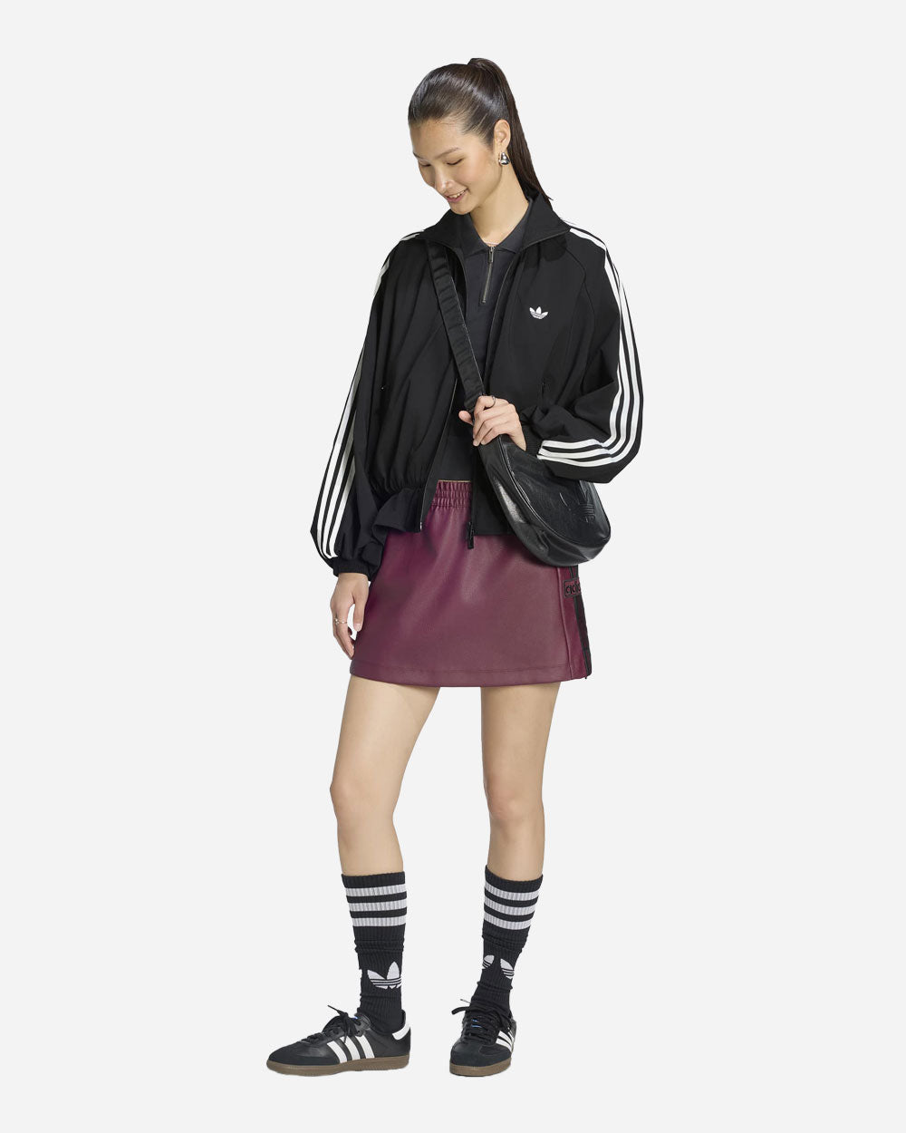 adidas Originals Blousy Oversized Track Top Black LG4075