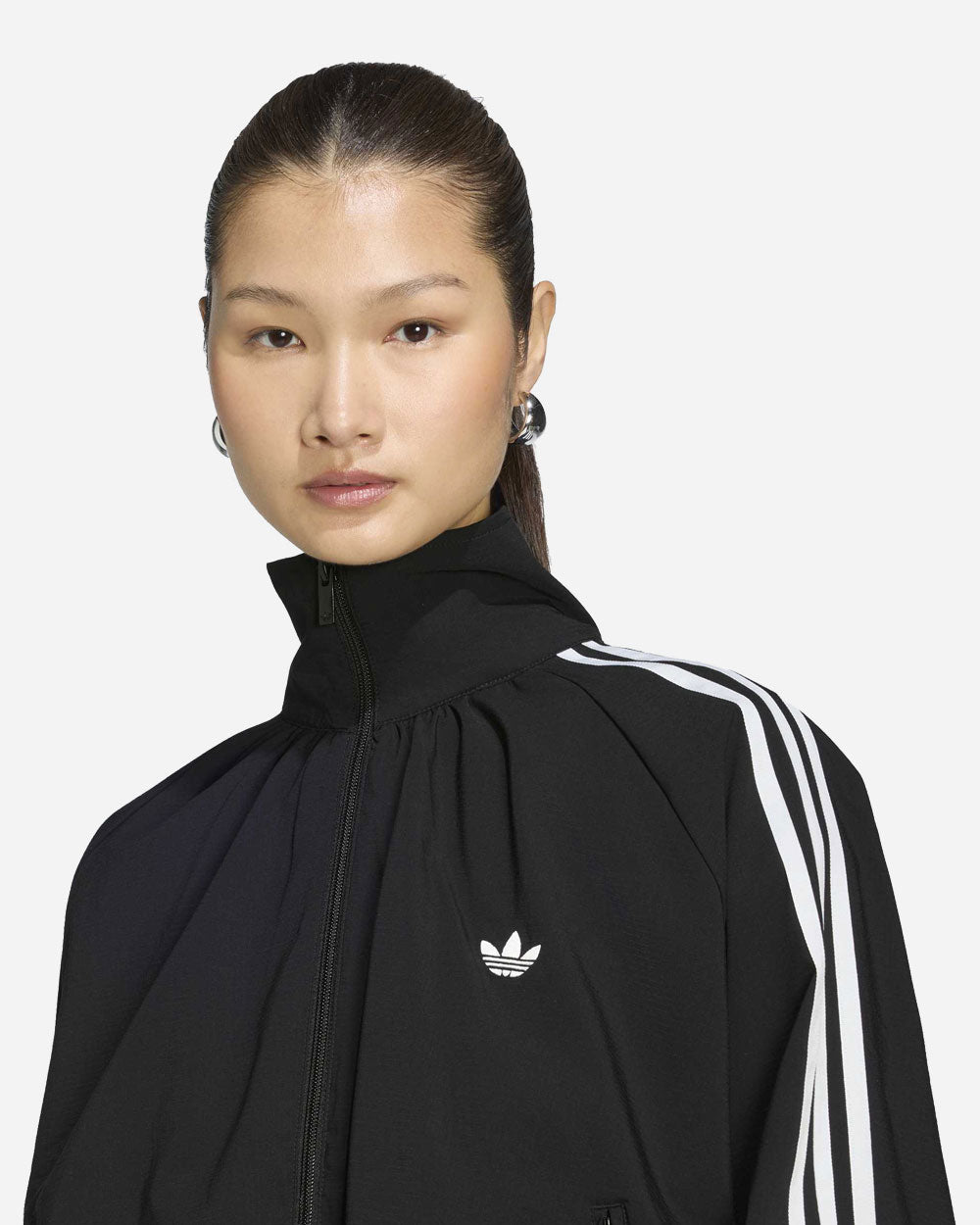 adidas Originals Blousy Oversized Track Top Black LG4075