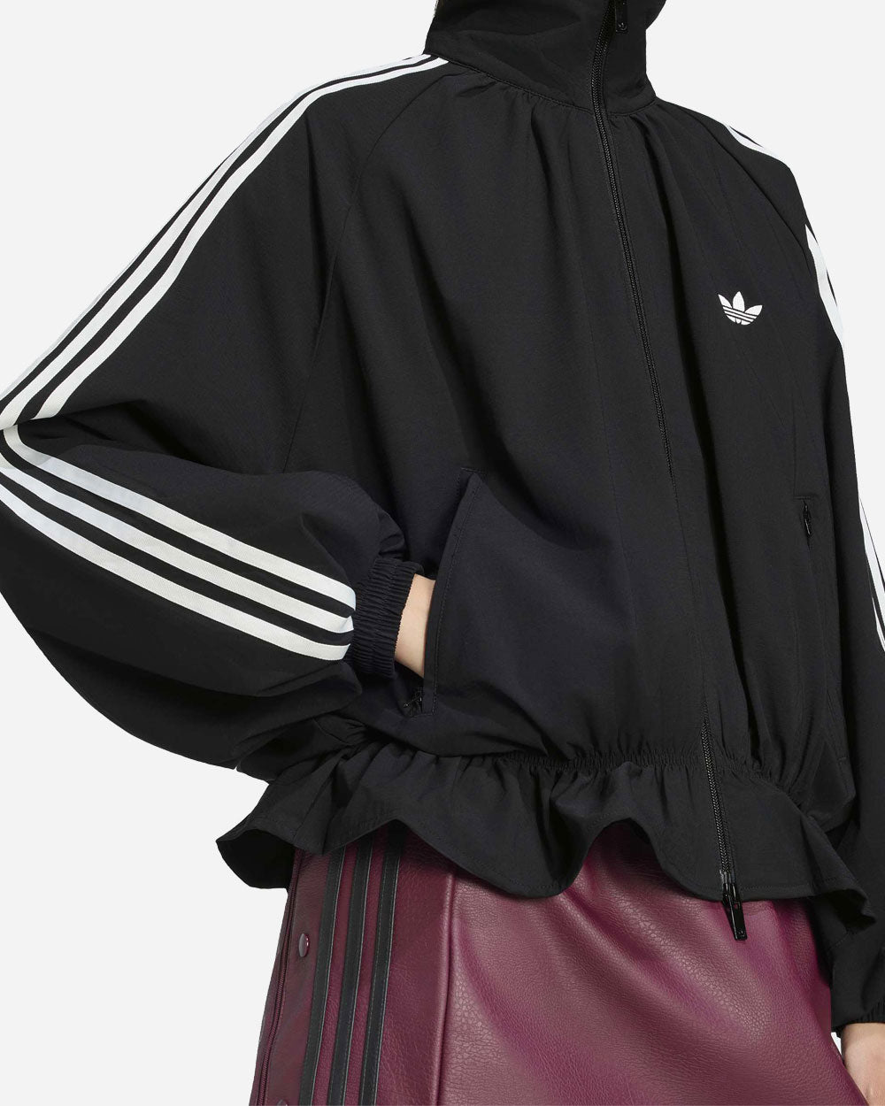 adidas Originals Blousy Oversized Track Top Black LG4075