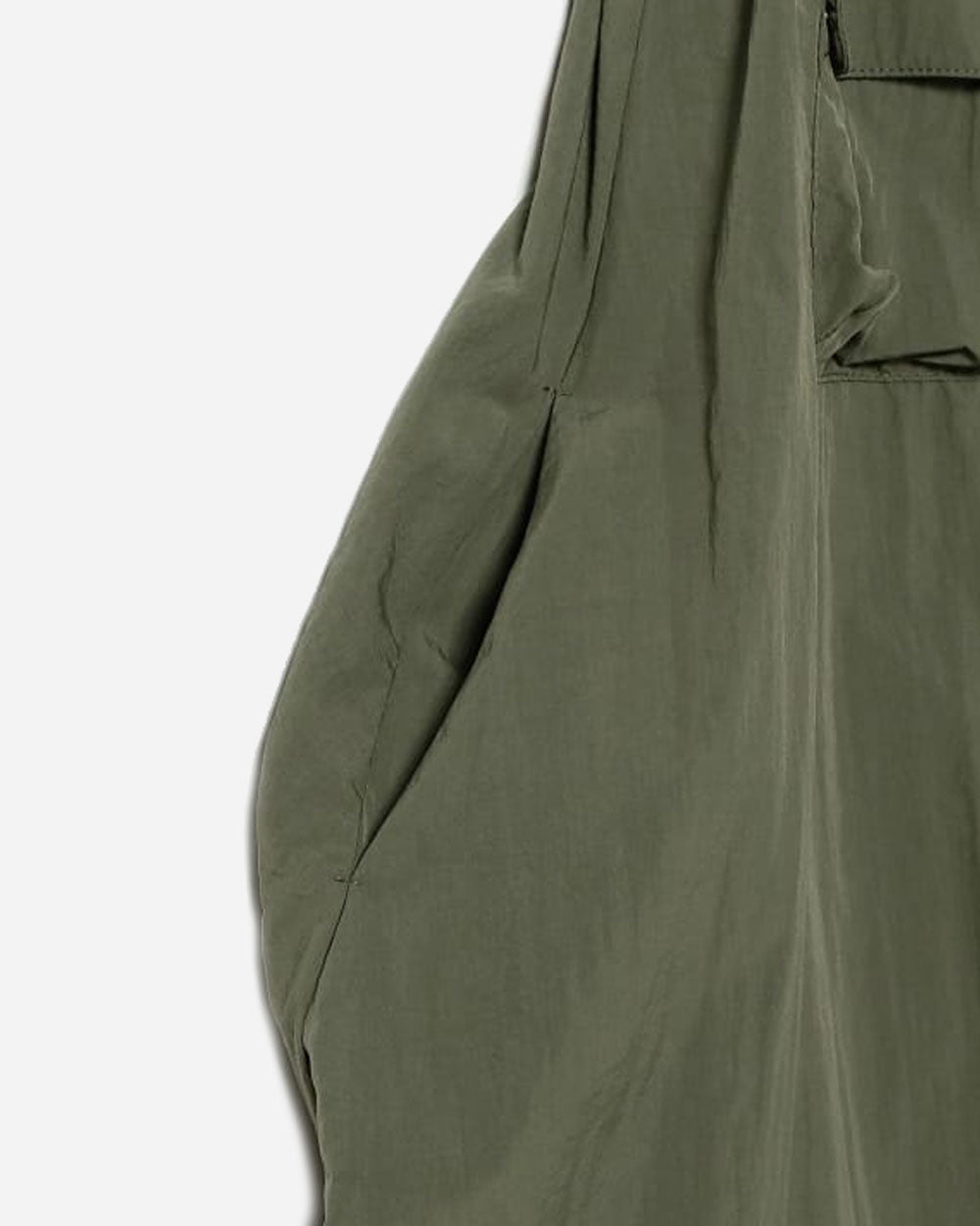 Beams Boy Button Up Pocket Sleeveless Dress Olive 1326-0199-452 