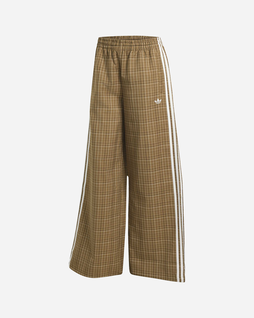 adidas Originals Check Track Pants Brown Desert LG4075