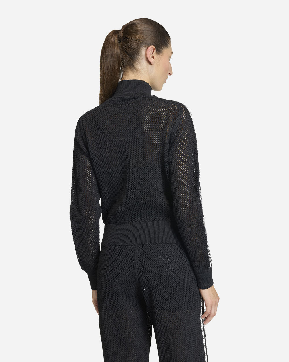 adidas Originals Crochet Track Top Black KC6497