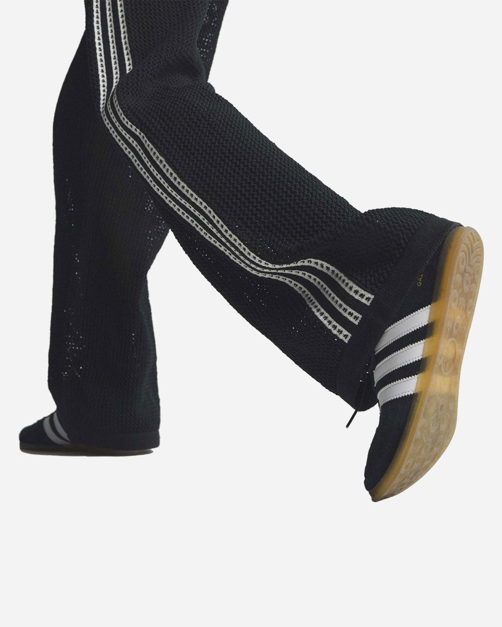 Adidas Crochet Track Pants Black KC6494