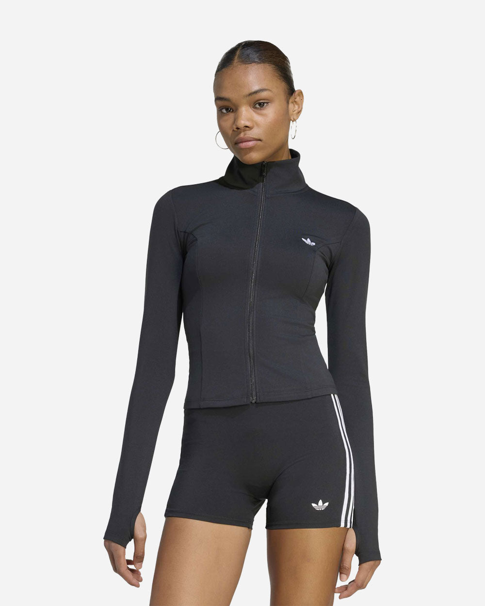 adidas Originals Ess Long Sleeve Top Black KV9162