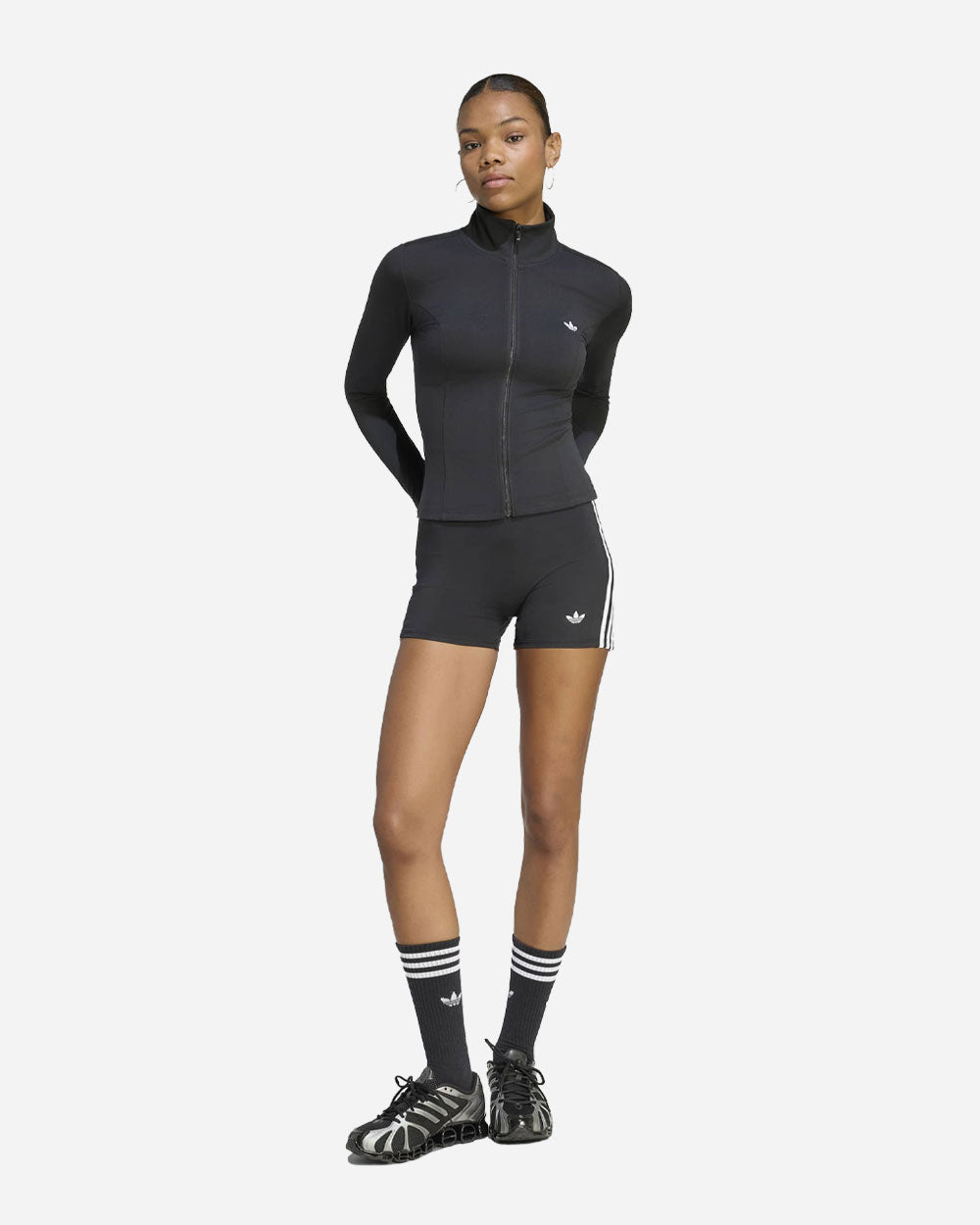 adidas Originals Ess Long Sleeve Top Black KV9162
