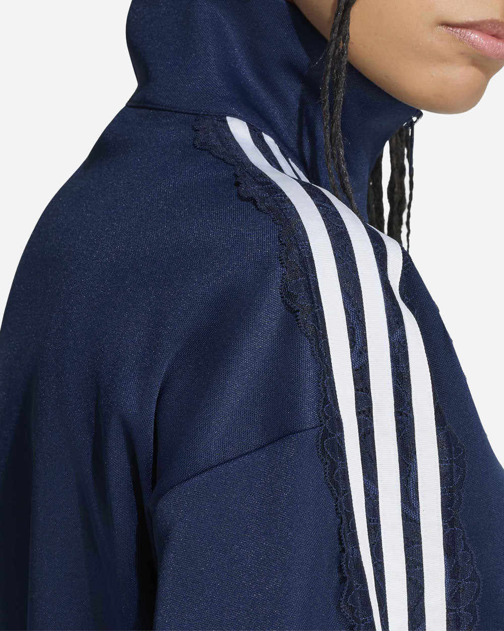  adidas Originals Lace Oversized Track Top Collegiate Navy LG4277