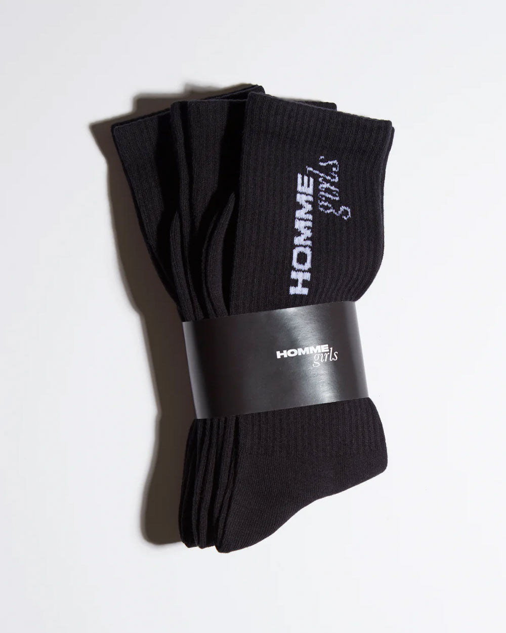 HommeGirls Hg Socks Black 3 Pack HGSXB002