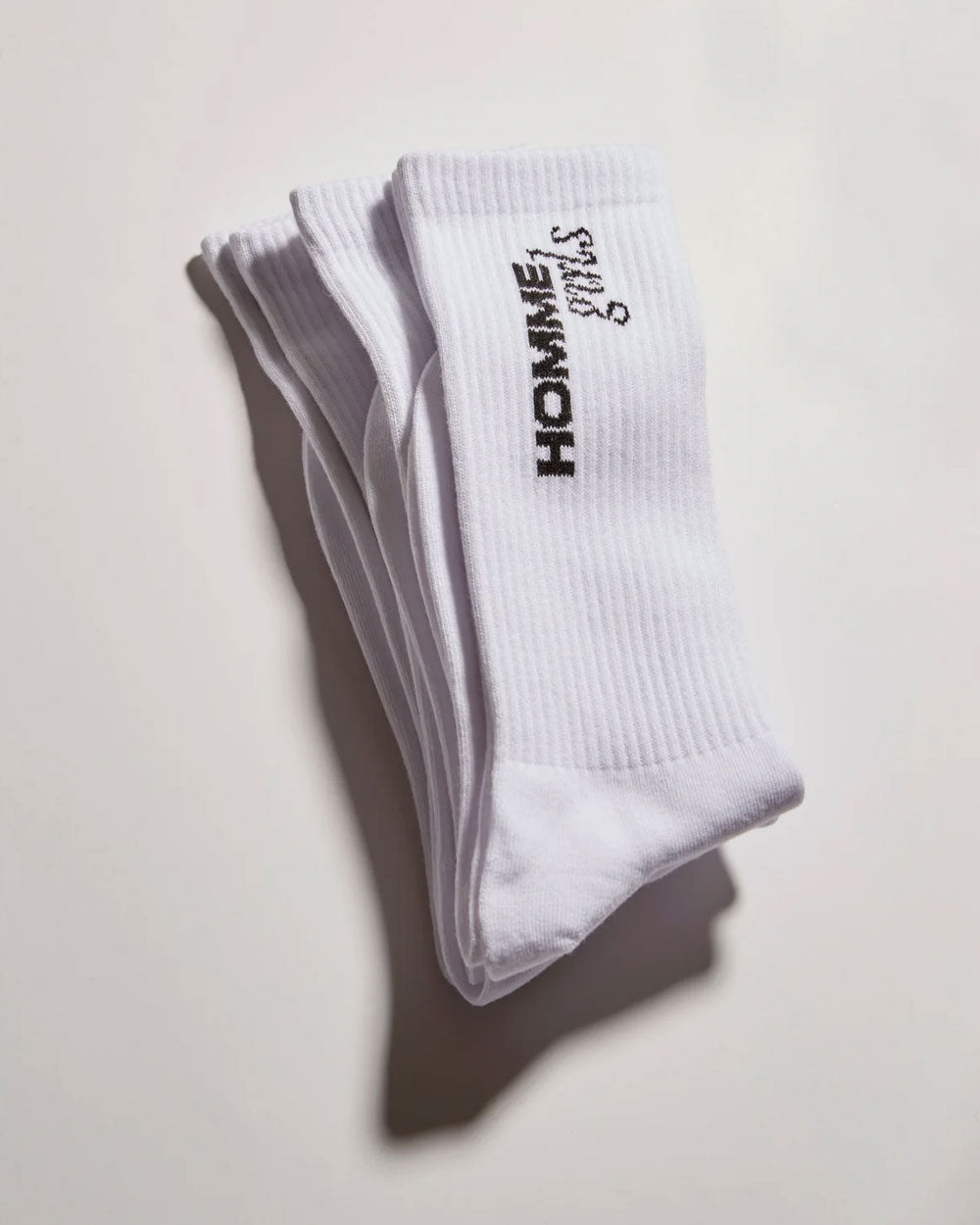 HommeGirls Hg Socks White 3 Pack HGSXB001
