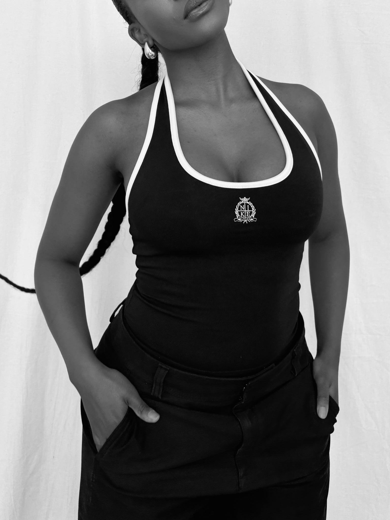 Nike Sportswear Tight Halter Top Black IV4985-010
