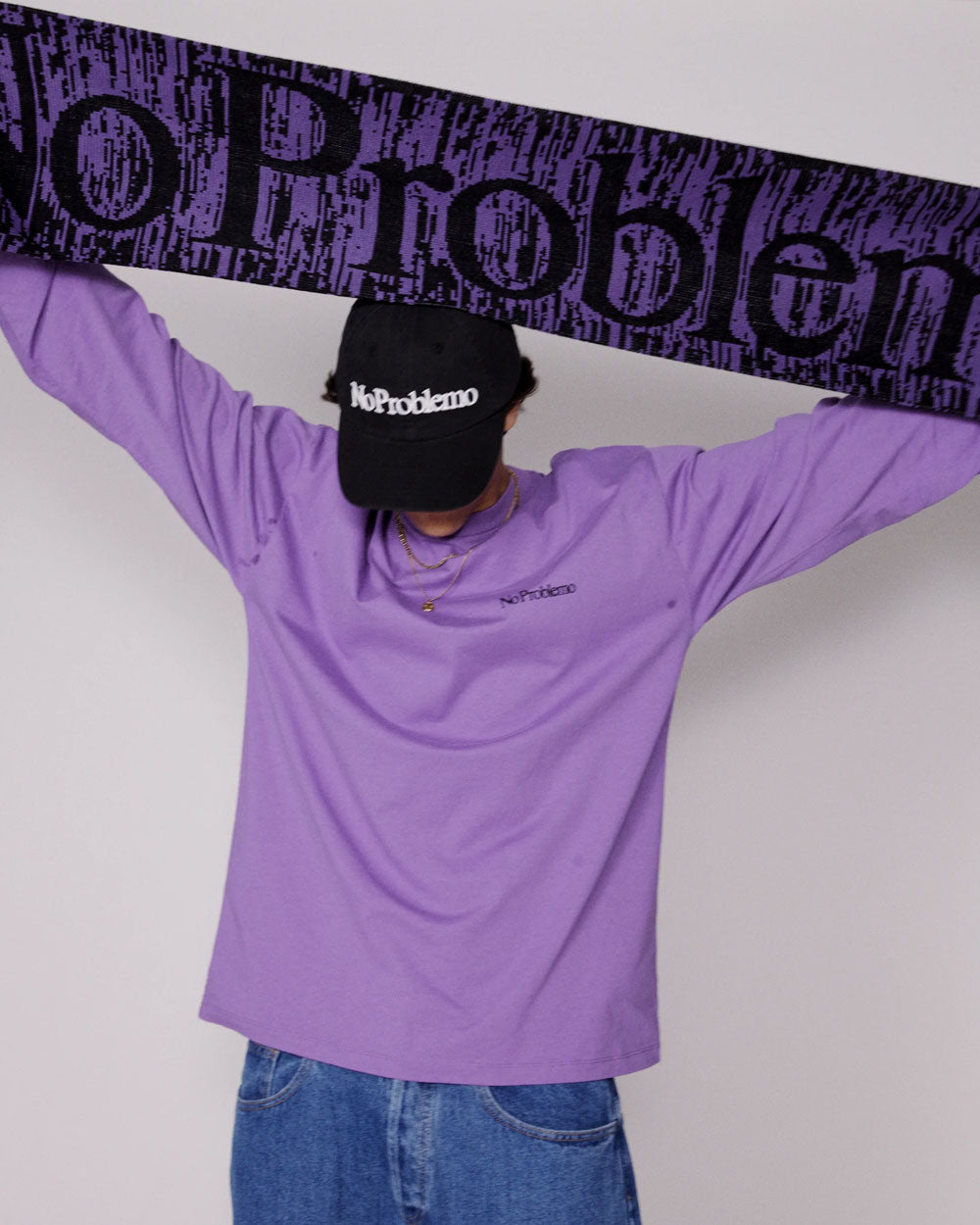 No Problemo No Problemo Glitch Scarf Lilac NP90144.04