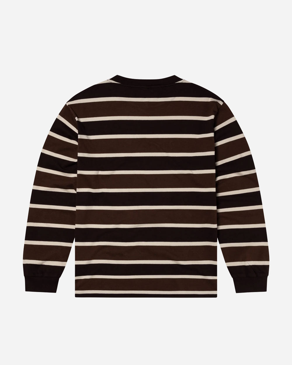 No Problemo No Problemo Striped Long Sleeve Tee Brown NP60021.04