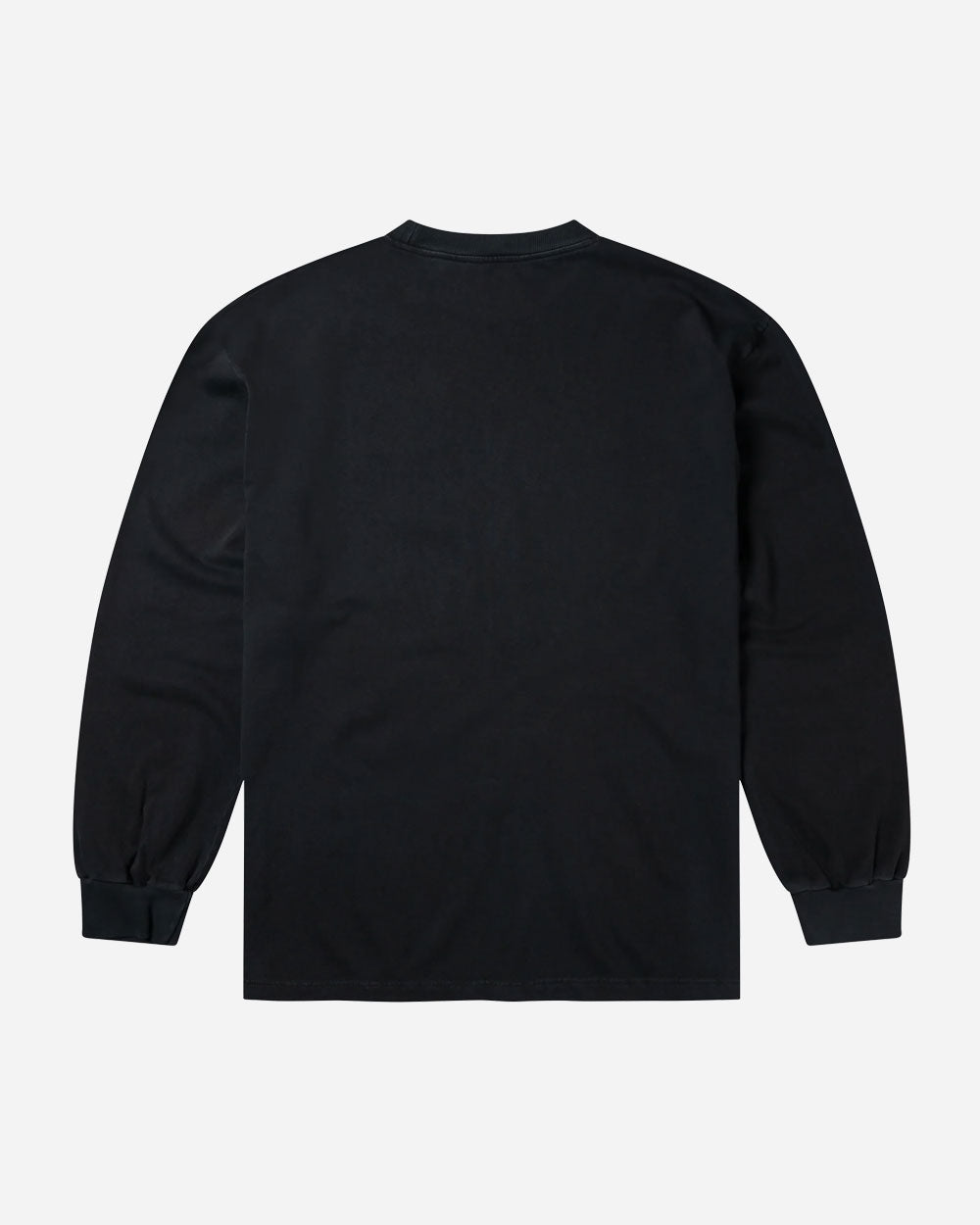 Aries Faded Grunge Long Sleeve Tee Black AR60026.04