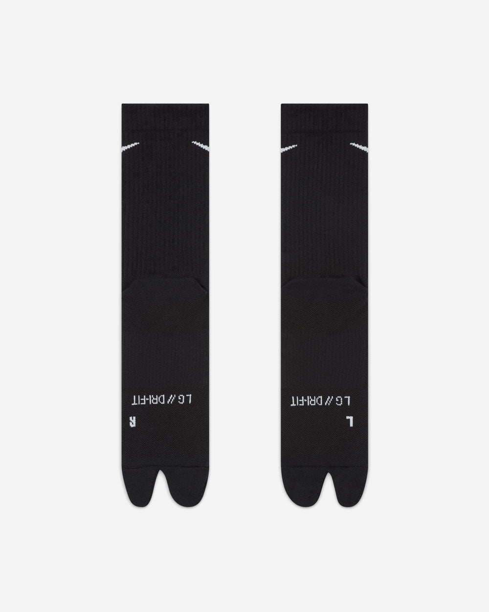 Nike Everyday Plus Lightweight Tabi Socks 3 Pack Black/White DX1158-010