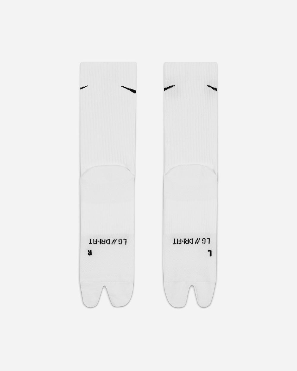 Nike Everyday Plus Lightweight Tabi Socks 3 Pack White/Black DX1158-100