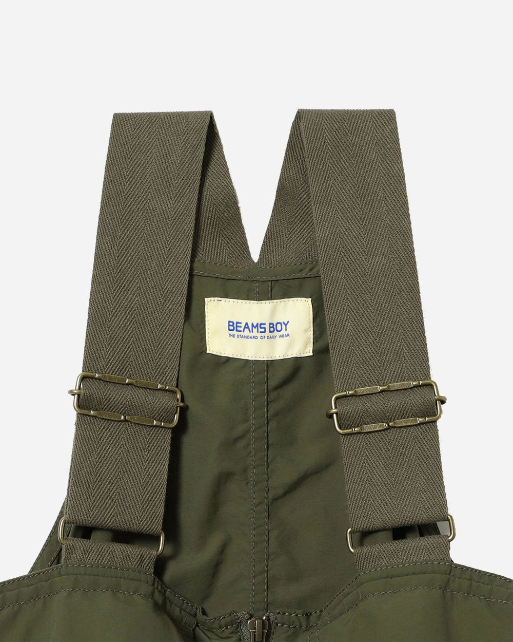 Beams Boy Nylon Fishing Dress Olive 1326-0248-120