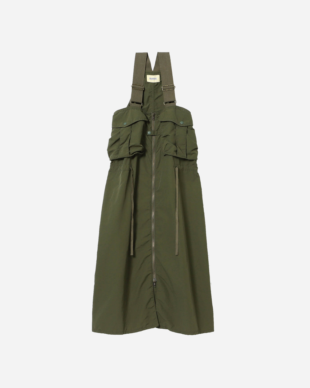 Beams Boy Nylon Fishing Dress Olive 1326-0248-120